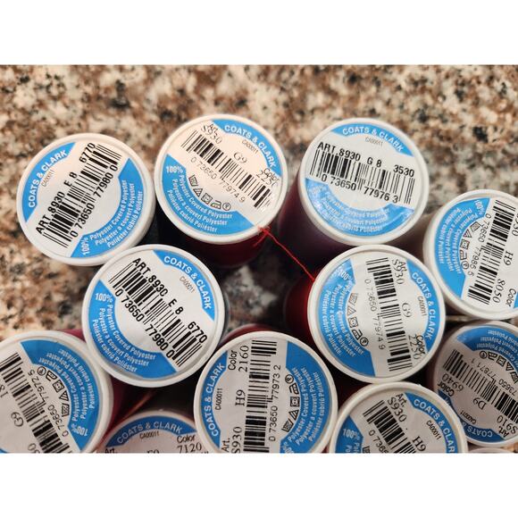 Coats and Clark Thread various colors - Picture 8 of 9